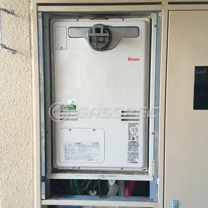 施工後の暖房熱源機（リンナイ RUFH-A2400AA2-3）