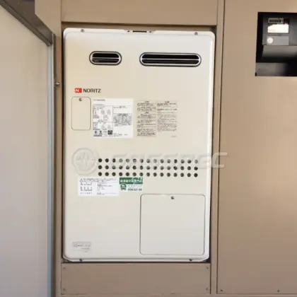 施工後の暖房熱源機（ノーリツ GTH-2444AWX3H-1 BL）