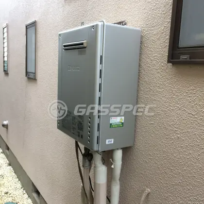 施工後の給湯器（ノーリツ GT-C2062SAWX BL）