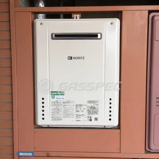 交換後の給湯器（ノーリツ GT-2460AWX-1 BL）