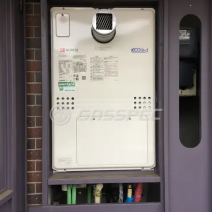 施工後の暖房熱源機（ノーリツ GTH-CV2450AW3H-T-1 BL）