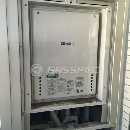 施工後の給湯器（ノーリツ GT-2460AWX-H-1 BL）
