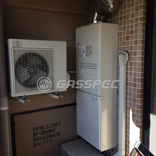 交換後の暖房熱源機（ノーリツ GTH-2444AWX3H-H-1 BL）