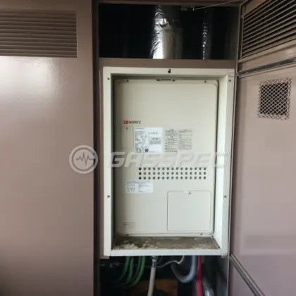 施工後の暖房熱源機（ノーリツ GTH-2444SAWX3H-H-1 BL）