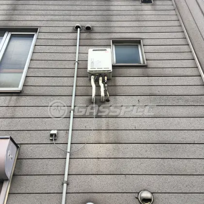 施工後の給湯器（リンナイ RUX-A1613W）