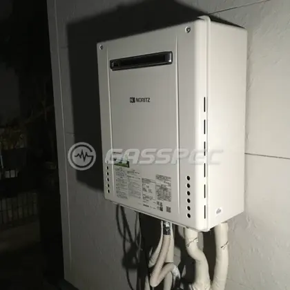 施工後の給湯器（ノーリツ GT-2460SAWX-1 BL）