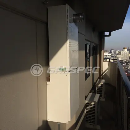 施工後の暖房熱源機（ノーリツ GTH-C2450AW3H-T-1 BL）