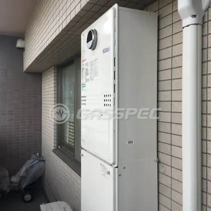 施工後の暖房熱源機（ノーリツ GTH-C2450AW3H-1 BL）