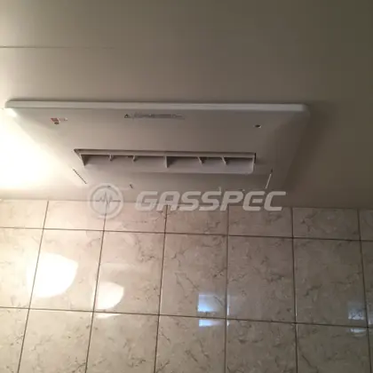 施工後の浴室乾燥機（ノーリツ BDV-4104AUKNC-J2-BL）