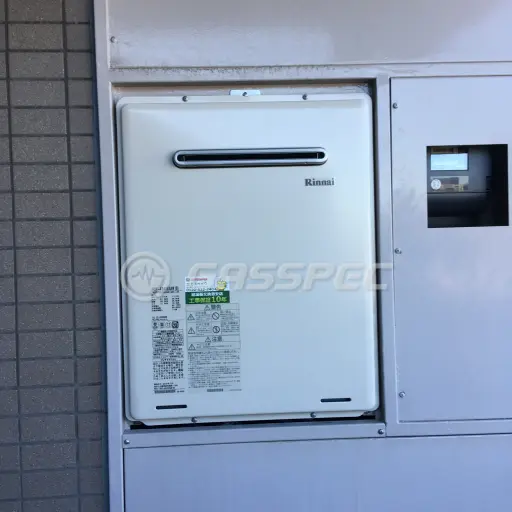 交換後の給湯器（リンナイ RUF-A2405SAW(B)）