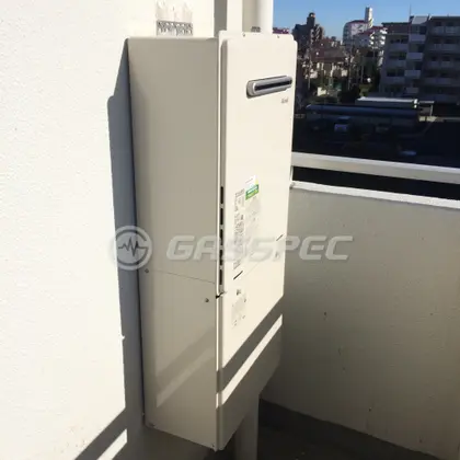 施工後の給湯器（リンナイ RUF-A2005SAW(B)）
