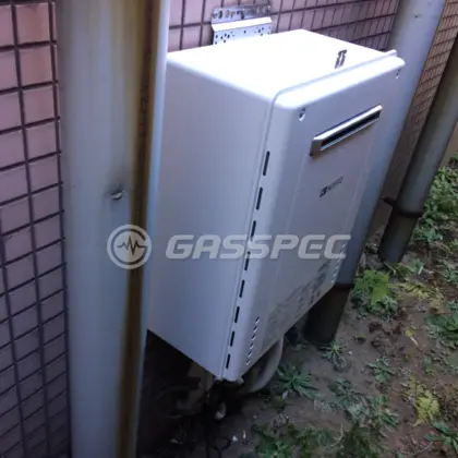 施工後の給湯器（ノーリツ GT-1660SAWX-1 BL）
