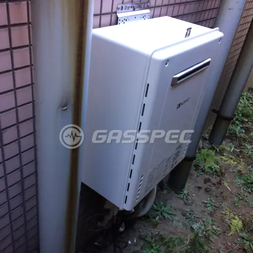 交換後の給湯器（ノーリツ GT-1660SAWX-1 BL）