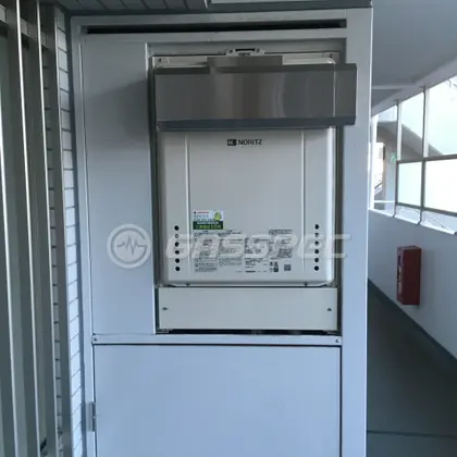 施工後の給湯器（ノーリツ GT-2460SAWX-1 BL）