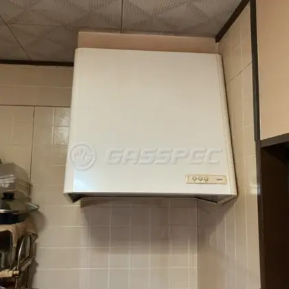 施工前のレンジフード