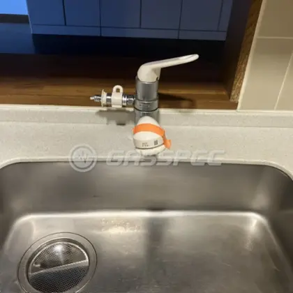 施工前の水栓・蛇口