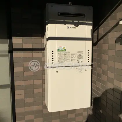 施工後の給湯器（ノーリツ GT-2460AWX-1 BL）