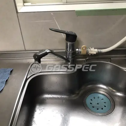 施工前の水栓・蛇口