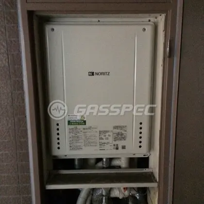 施工後の給湯器（ノーリツ GT-2060SAWX-H-1 BL）