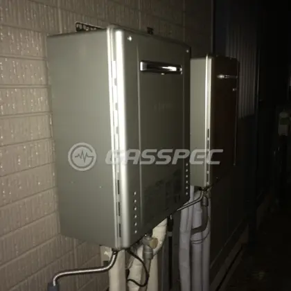 施工後の給湯器（ノーリツ GT-C2462SAWX BL）