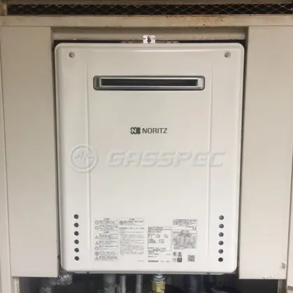 施工後の給湯器（ノーリツ GT-1660SAWX BL）