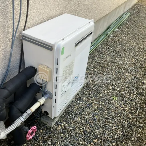 交換前の給湯器（ノーリツ GT-1628ARX）