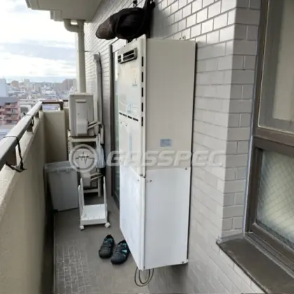 施工前の暖房熱源機（RUFH-VD1611SAW2-1）