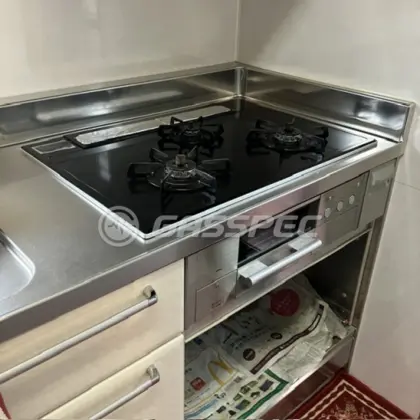 施工前のビルトインガスコンロ（C3WD7PJAL）