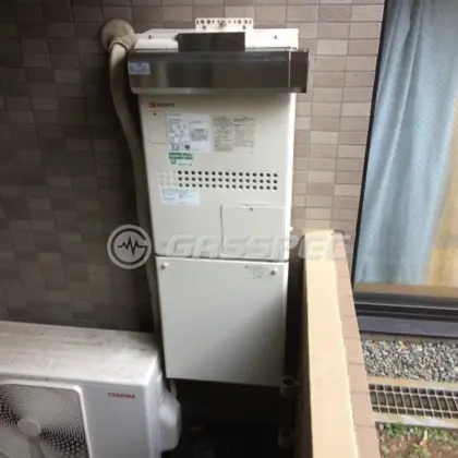 施工後の暖房熱源機（ノーリツ GTH-2444AWX3H-1 BL）