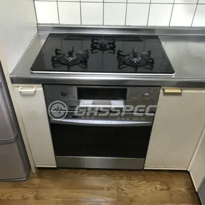 施工前のビルトインガスコンロ（C3WD6PJAR）