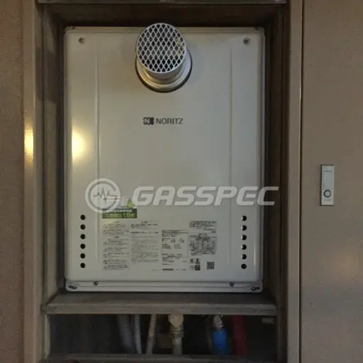 交換後の給湯器（ノーリツ GT-2460SAWX-T-1 BL）