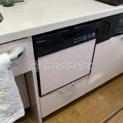 施工前のビルトイン食洗機（NP-P45X1P1）