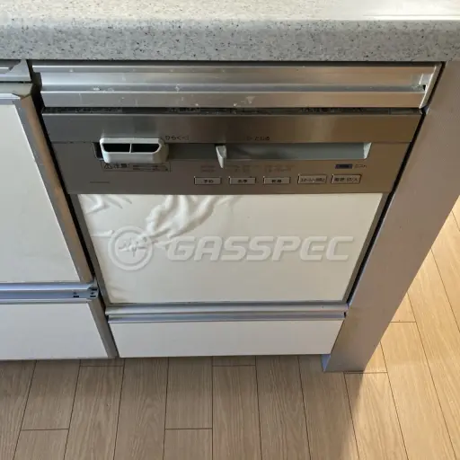 交換前のビルトイン食洗機（ナショナル（松下） NP-P45V2PS）