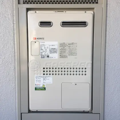 施工後の暖房熱源機（ノーリツ GTH-1644AWX-1 BL）