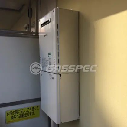施工後の給湯器（ノーリツ GT-2060AWX-1 BL）