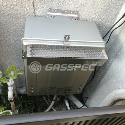 施工後の給湯器（ノーリツ GT-C2062SAWX BL）