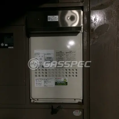 施工後の給湯器（ノーリツ GQ-2427AWX-DX BL）