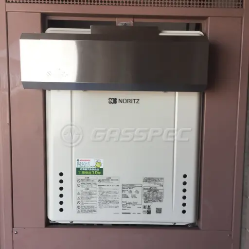 交換後の給湯器（ノーリツ GT-2460SAWX-1 BL）