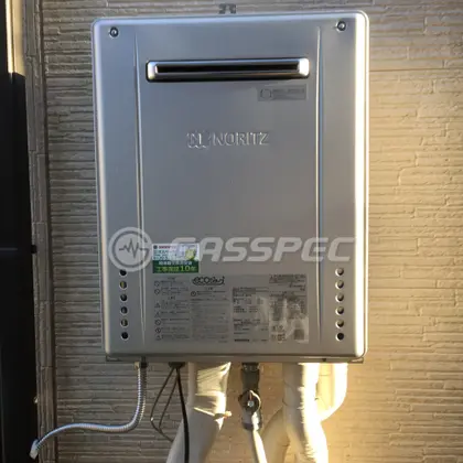 施工後の給湯器（ノーリツ GT-C2462SAWX BL）