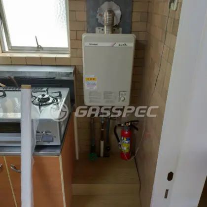 施工前の給湯器（RUX-1000UWF）
