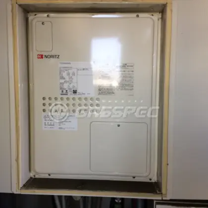 施工後の暖房熱源機（ノーリツ GTH-2445SAWX3H-TB-1 BL）