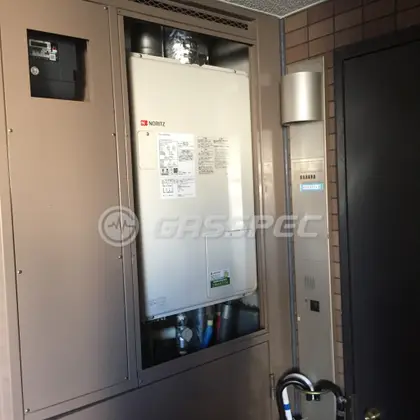 施工後の暖房熱源機（ノーリツ GTH-2444AWX3H-PFF-1 BL）