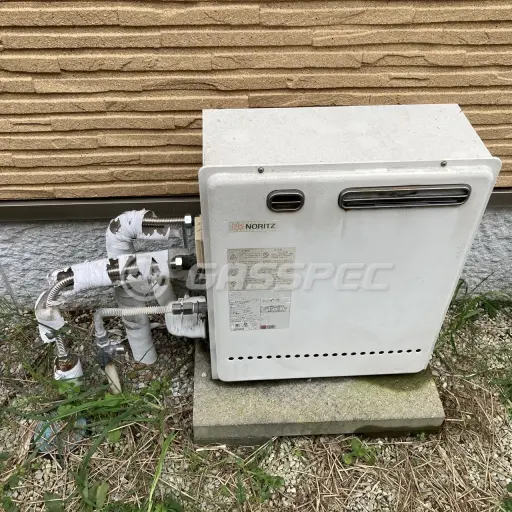 交換前の給湯器（ノーリツ GT-2422SARX）
