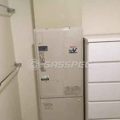 施工後の暖房熱源機（リンナイ RUFH-V1613AFF(B)）