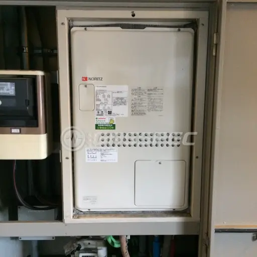 交換後の暖房熱源機（ノーリツ GTH-2444AWX3H-H-1 BL）