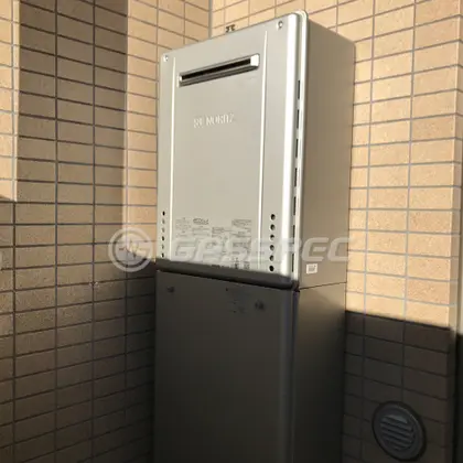 施工後の給湯器（ノーリツ GT-C2462SAWX BL）