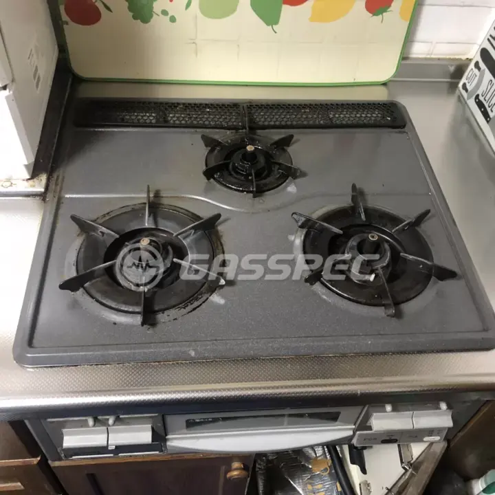 交換前のビルトインガスコンロ（リンナイ RB31AH2S）