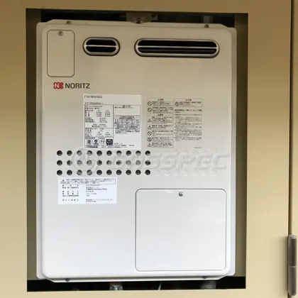 施工後の暖房熱源機（ノーリツ GTH-2445SAWX3H-1 BL）