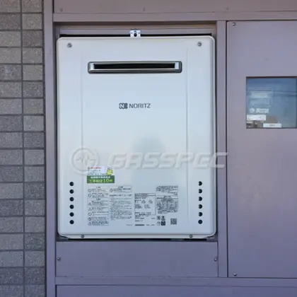 施工後の給湯器（ノーリツ GT-2460SAWX-1 BL）