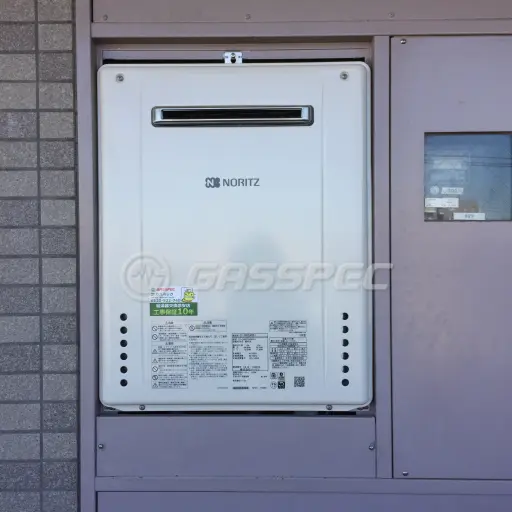 交換後の給湯器（ノーリツ GT-2460SAWX-1 BL）